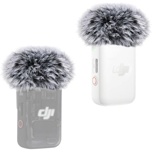 Capa anti viento DJI, gorro de pelaje - Accesorio para micrófono Lavalier