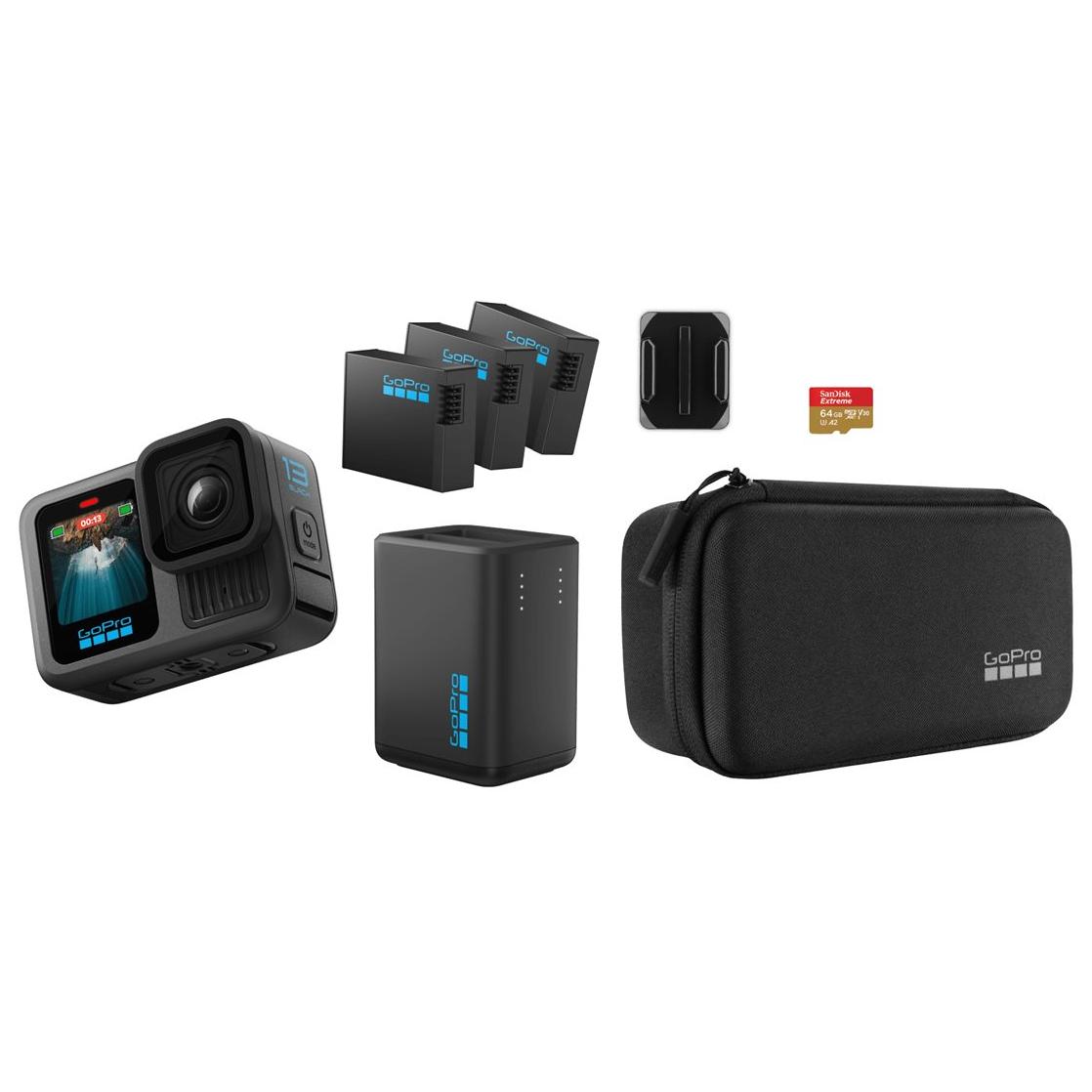GoPro HERO13 Black - Extended Power Bundle Camera