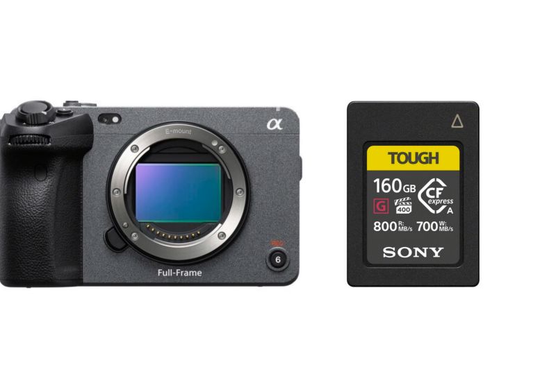 Sony FX3A 10.2MP Full-Frame Cinema Camera Body + Sony CFexpress Type A Tough Memory Card 160GB