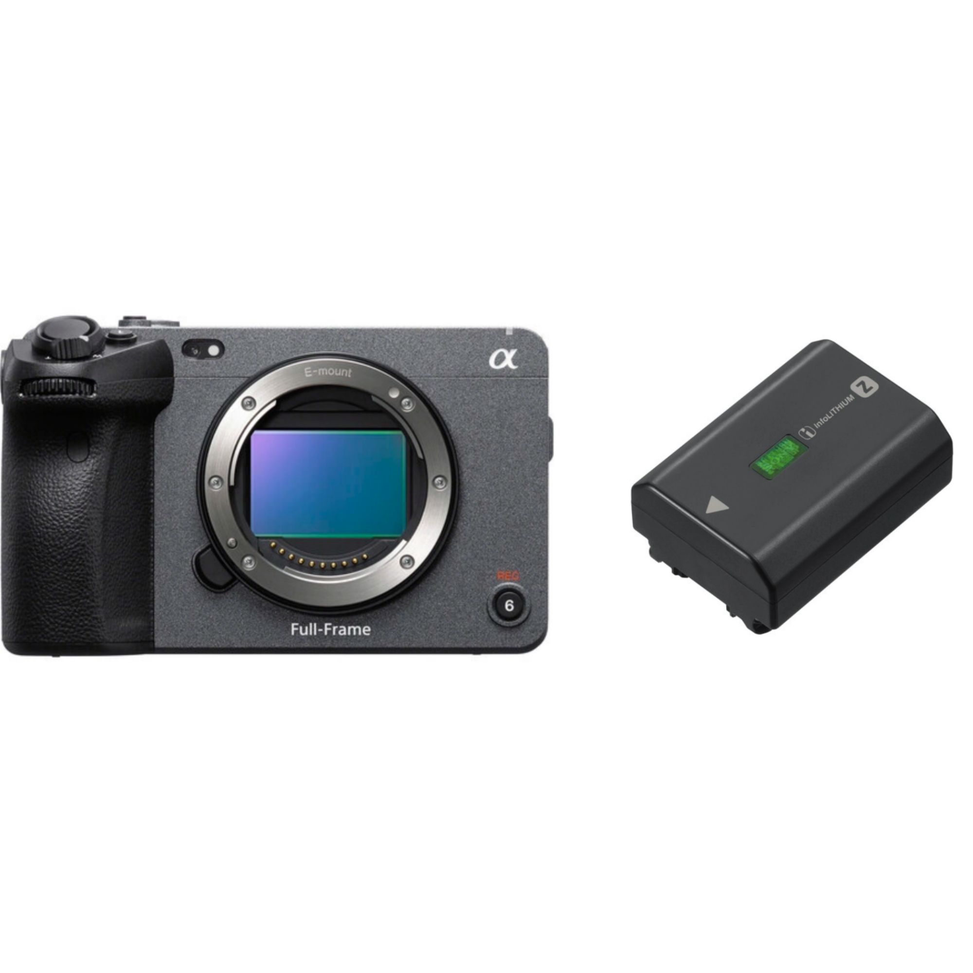 Sony FX3A Full-Frame Cinema Camera with Battery NP-FZ100 (2280mAh)