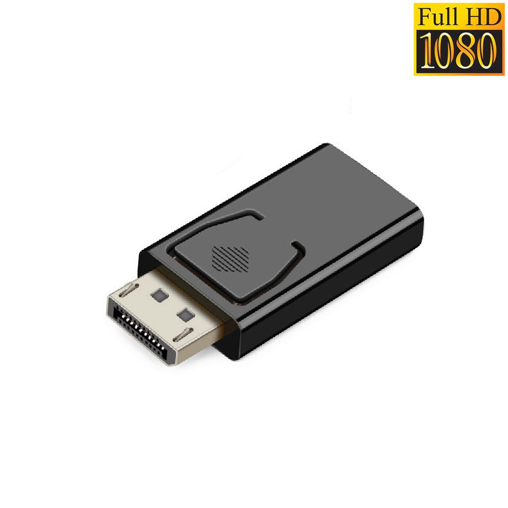 Nipseyteko 1080p DisplayPort to HDMI Adapter