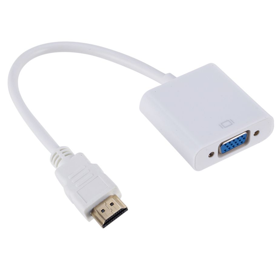 Nipseyteko 0.5m 1080p HDMI to VGA Adapter