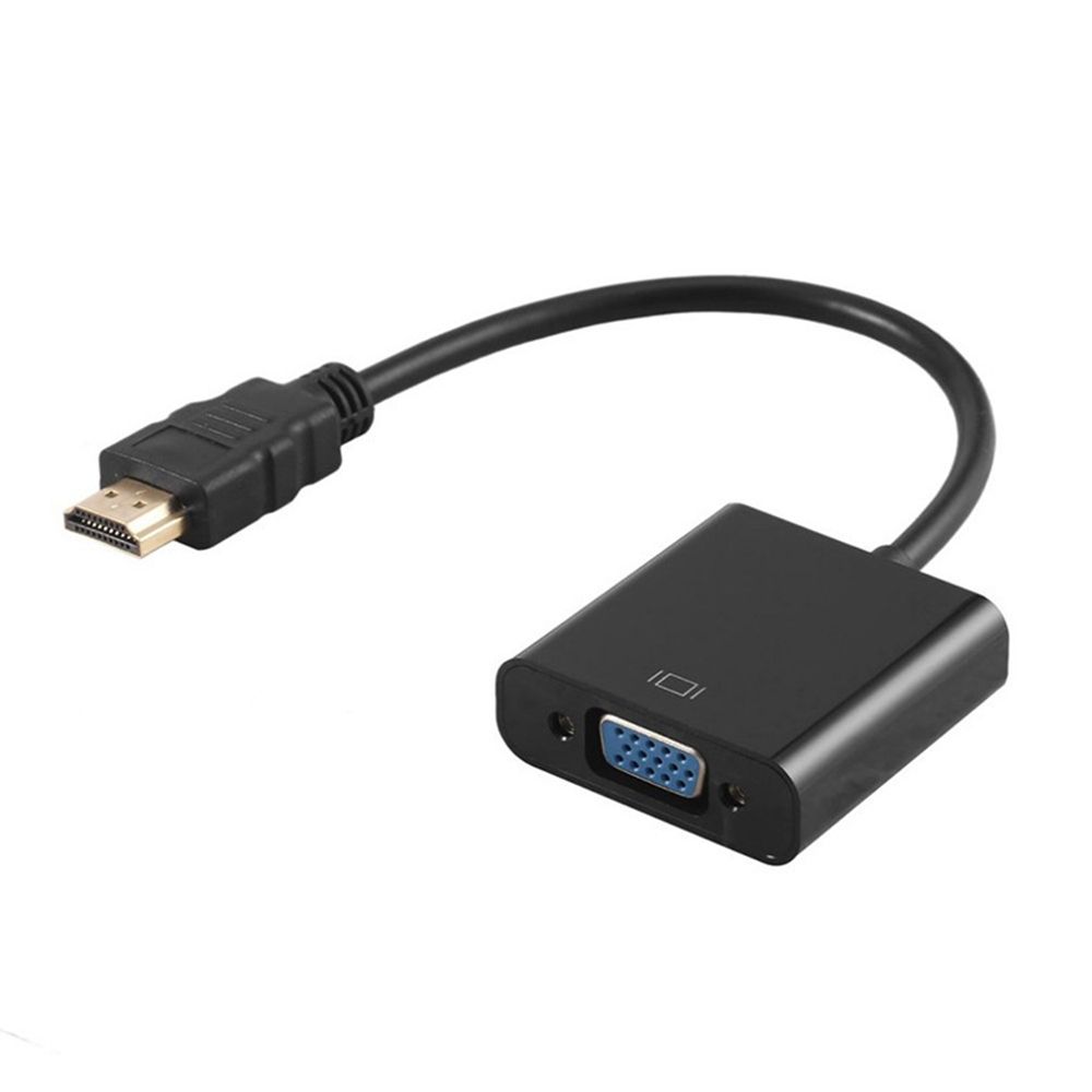 Nipseyteko HDMI to VGA Adapter, 1080P HD Digital-Analog Converter