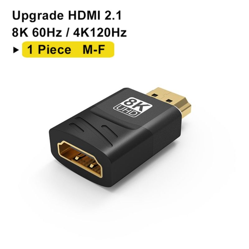Adaptador HDMI 2.1 Nipseyteko (8K, 4K, compatible con PS5/PS4)