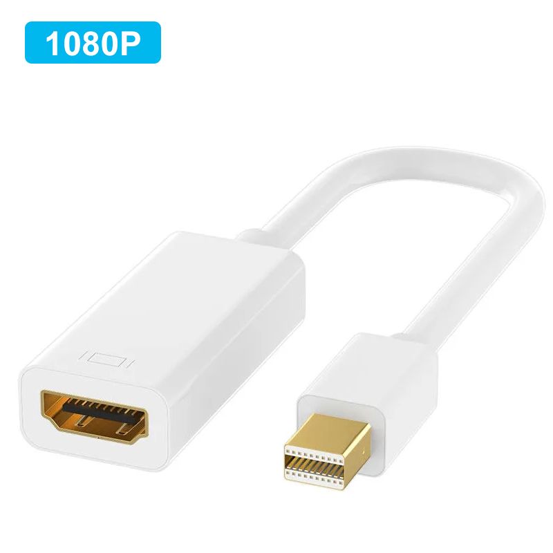 Adaptador Nipseyteko Mini DisplayPort a HDMI - 1080p, 4K