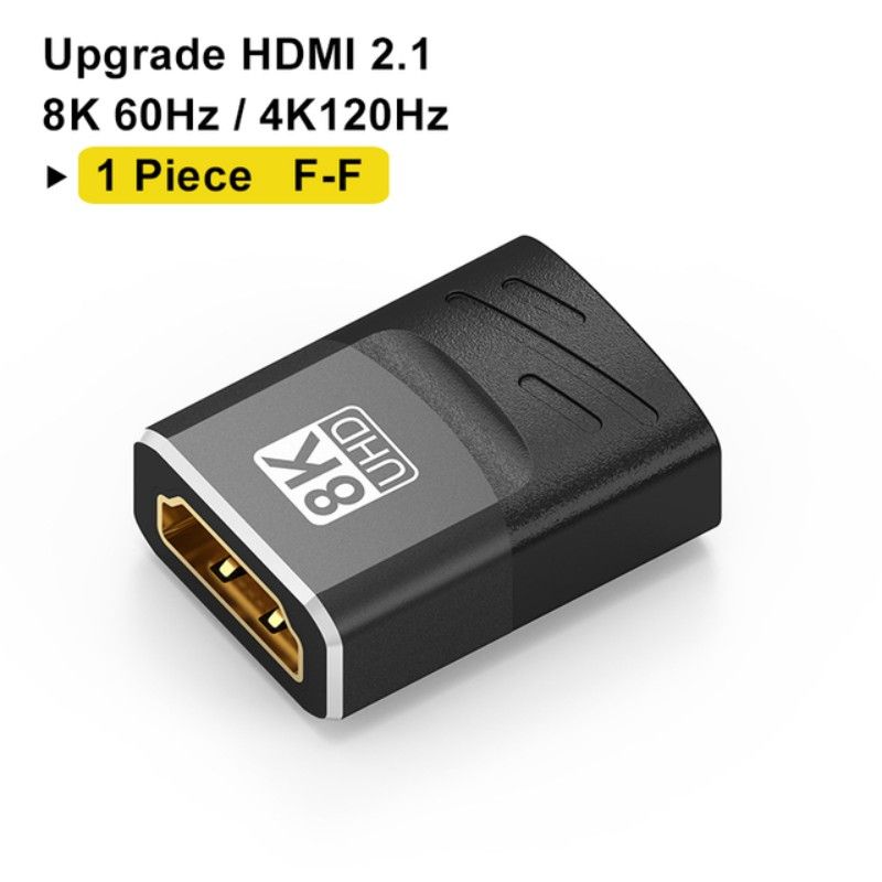 Adaptador Nipseyteko HDMI 2.1 macho a hembra