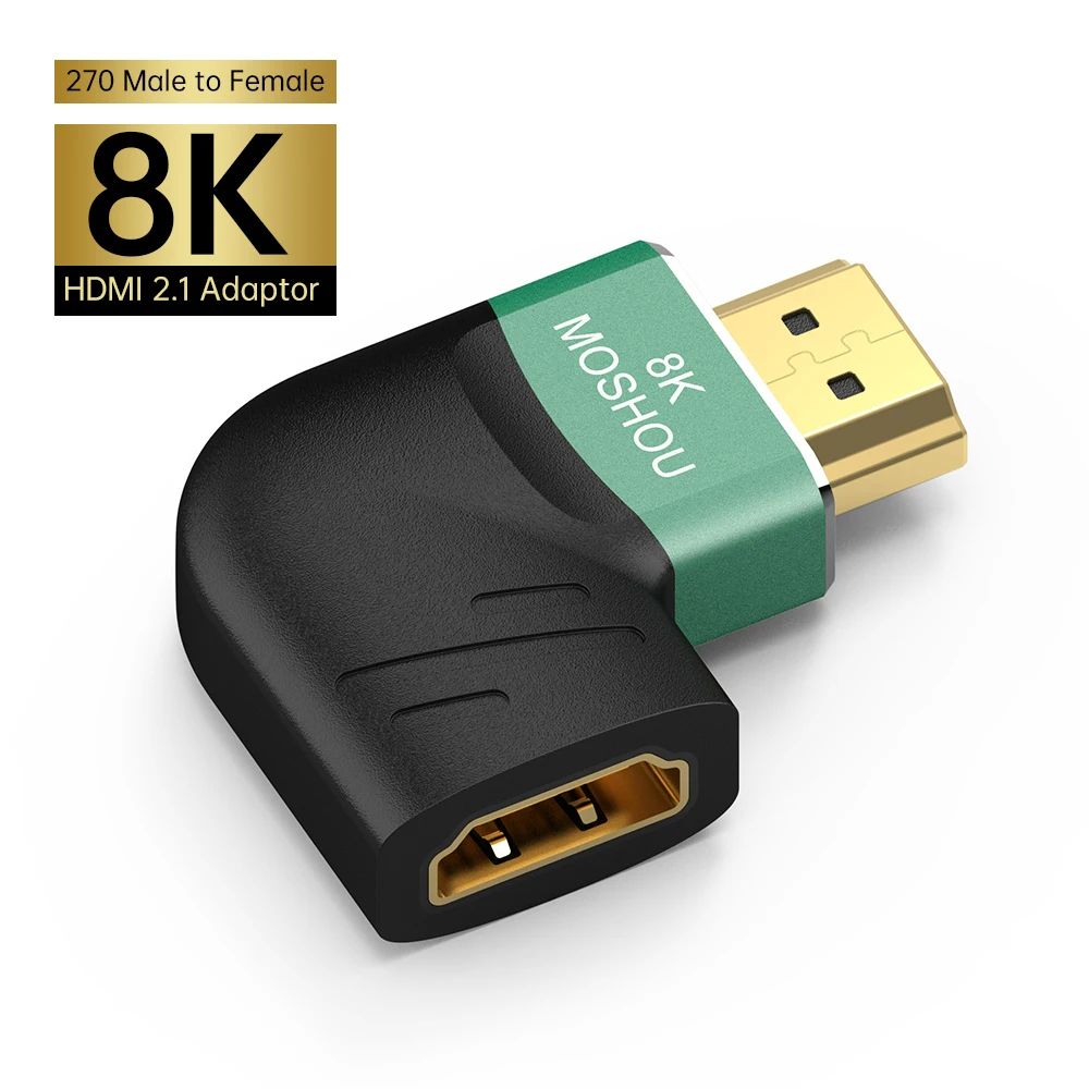 Nipseyteko HDMI 2.1 8K Male to Female Adapter