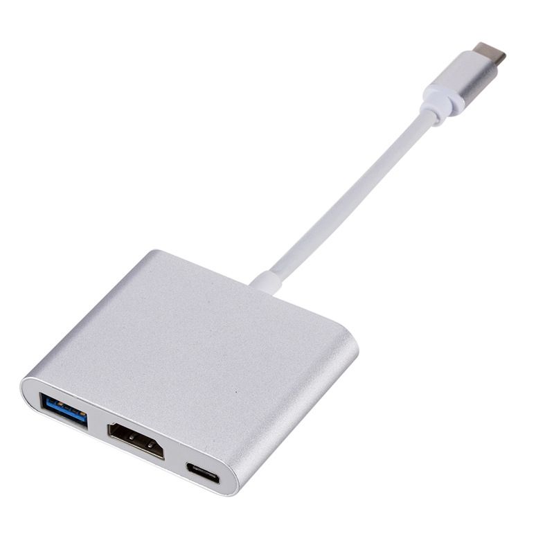 Nipseyteko USB-C to HDMI 3-in-1 Adapter