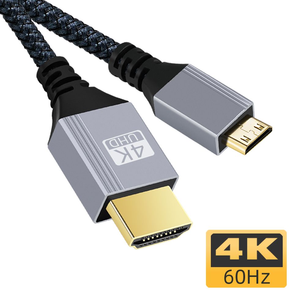 Nipseyteko 2m High-Speed HDMI to HDMI Cable, 4K, 60Hz, 1080P, 3D