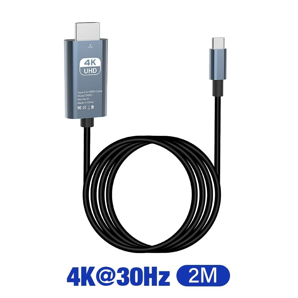 Nipseyteko 4K 30Hz Type-C to HDMI Adapter