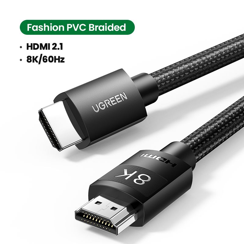 Nipseyteko 8K HDMI Cable, 0.5m, Ultra-Fast Ugreen for Xiaomi Mi Box PS5