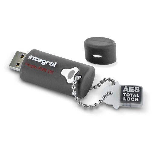 Integral Memory Crypto USB Drive - 16GB - USB 3.0