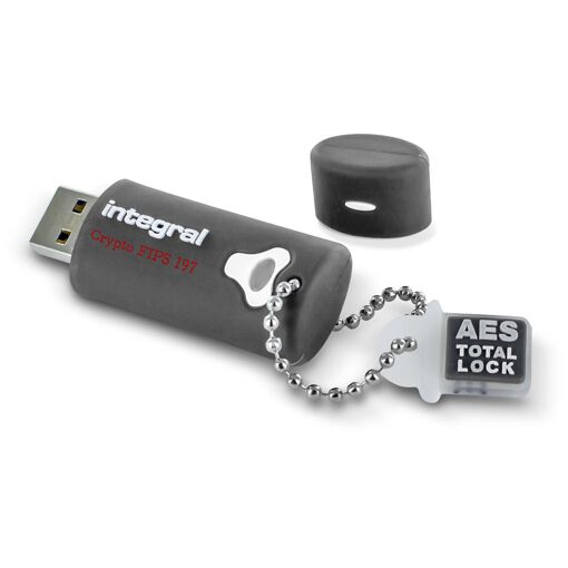 Integral Crypto USB Drive - 64GB - USB 3.0