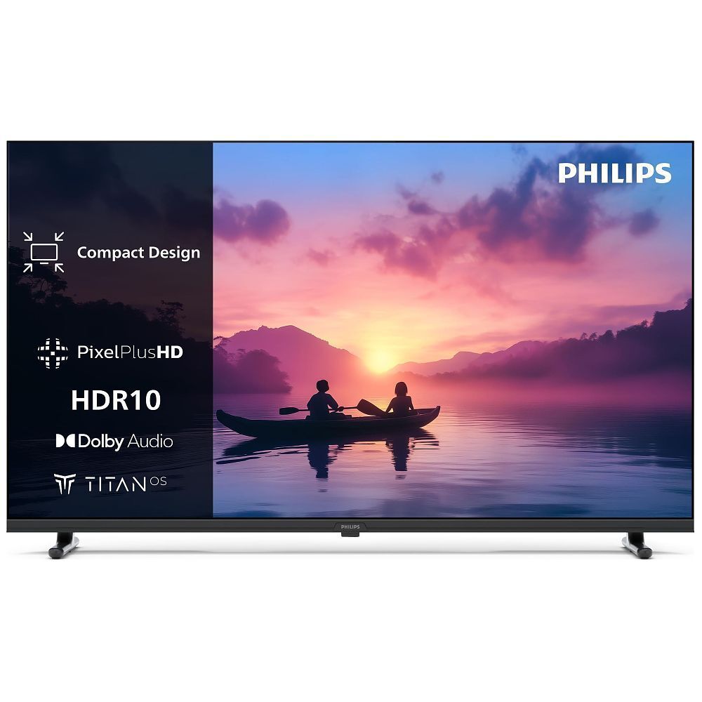 Philips 32-Inch HD Smart TV, Wi-Fi Black