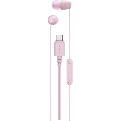 Casques filaires Sony IER-EX15C avec micro, rose
