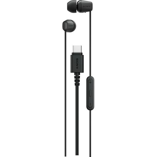 Sony IER-EX15C USB-C Wired Earbuds, Black