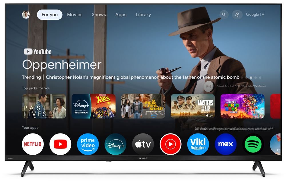 Sharp QLED 40-inch TV (101 cm) - 2025 Model