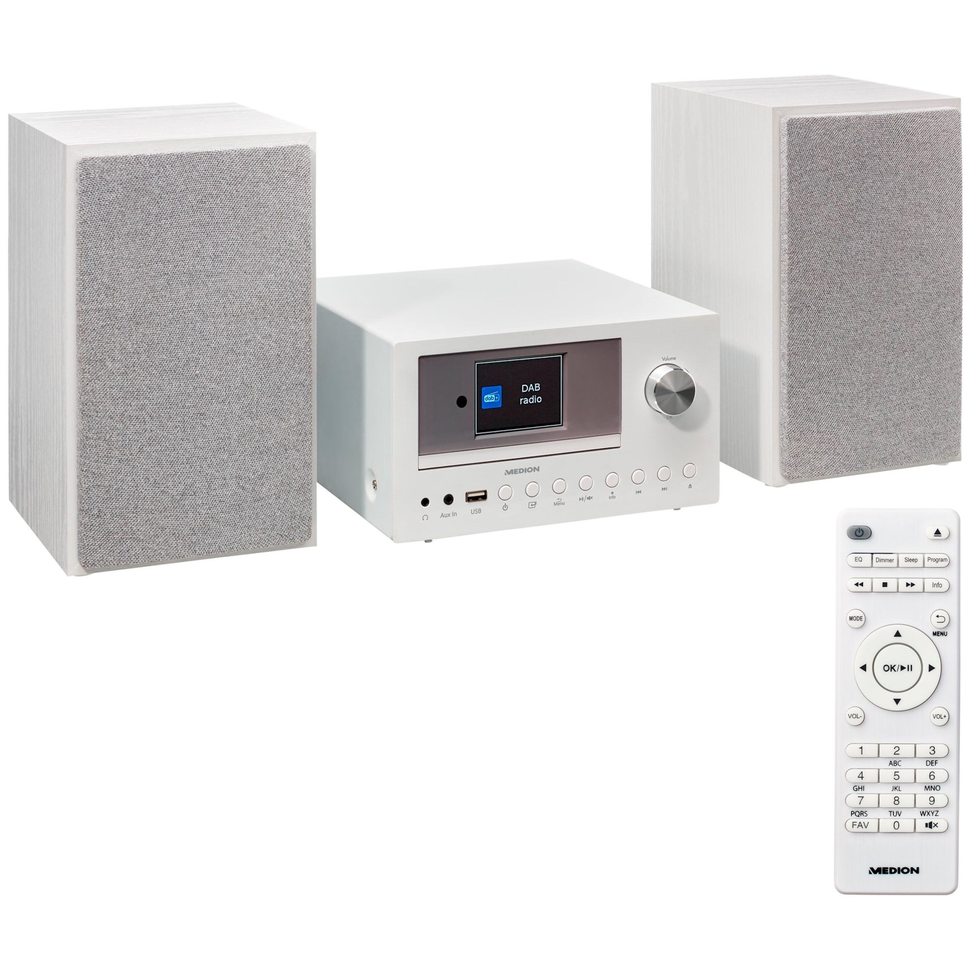 Medion LIFE P85003 DAB+ Internet Radio Stereo System