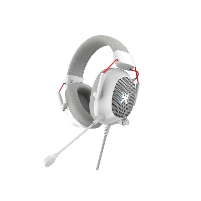 Auriculares inalámbricos de juego Alpha Omega Players Zeta (Blanco, Tamaño: Medio, Color: Blanco)