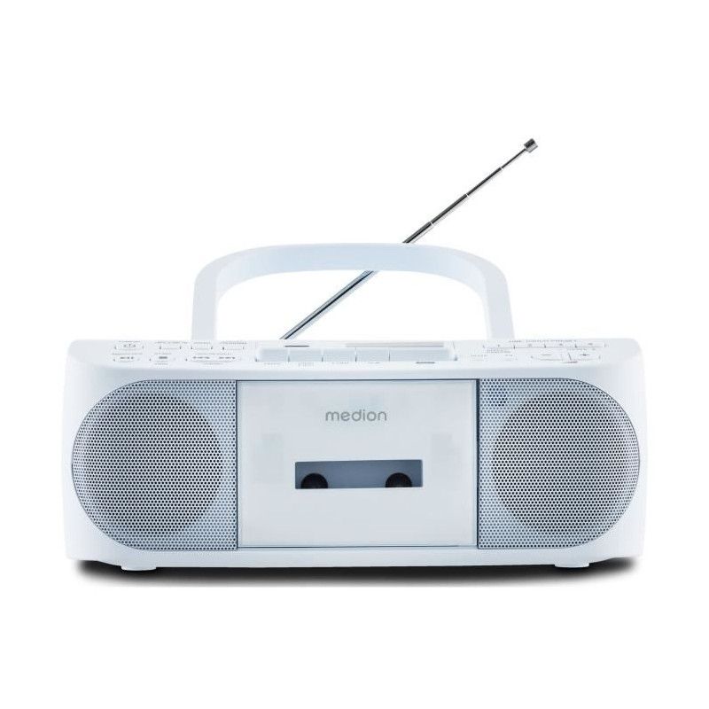Medion Radio CD K7 - FM - 2 x 30W RMS - Blue
