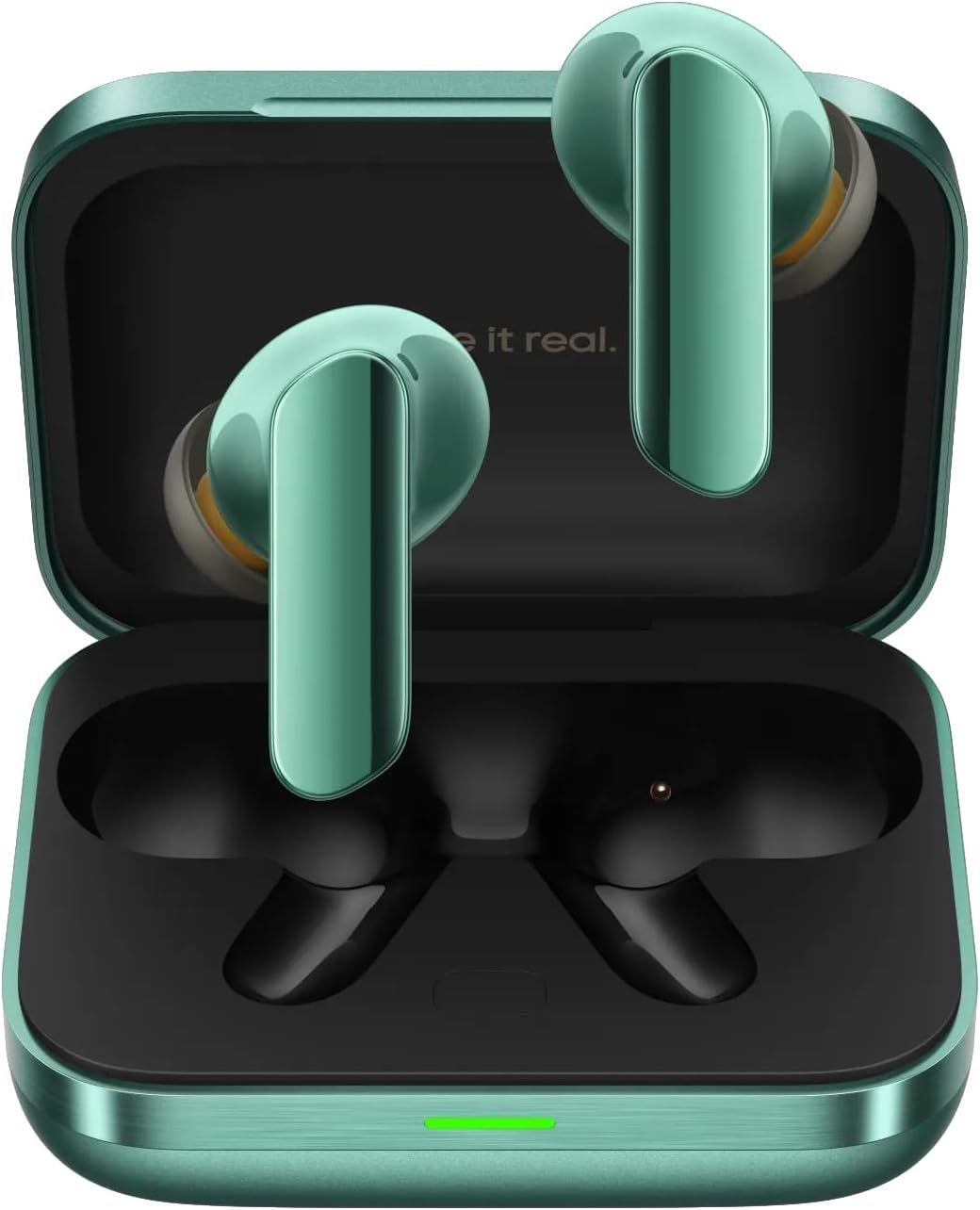 Realme Buds Air 7 Pro Wireless Earbuds with AI Simultaneous Interpretation, 53dB Noise Cancellation, 48H Battery Life, Bluetooth 5.4 - Green