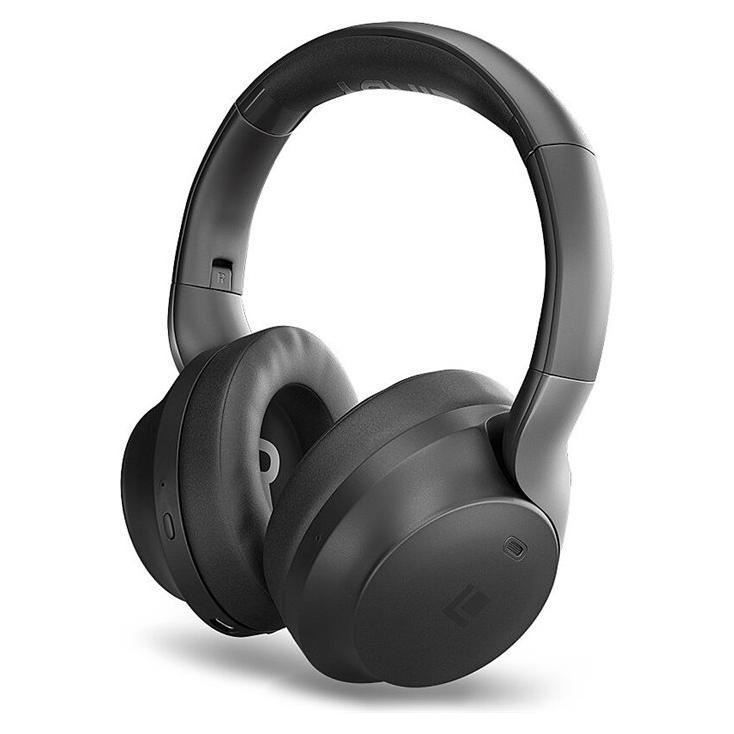 Lindy LHXW-e Wireless Bluetooth Headphones with Active Noise Cancellation - Black