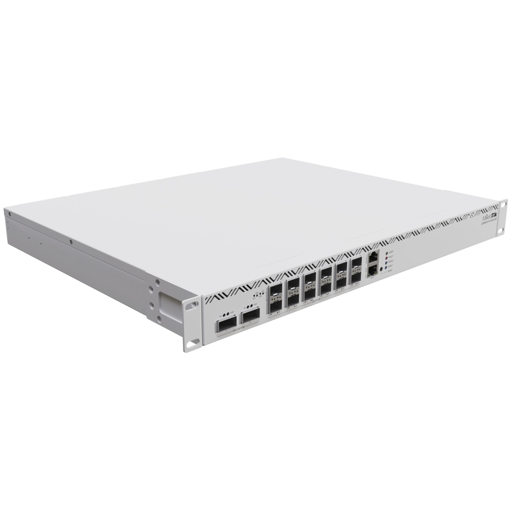 Mikrotik CCR2216 Gigabit Ethernet Router - Silver