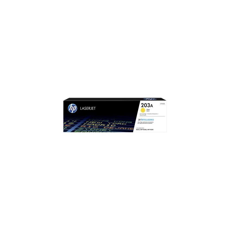 HP LaserJet Yellow Toner Cartridge No. 203A (CF542A)