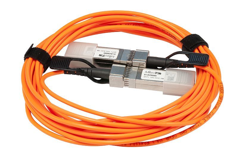 Mikrotik Fiber Optic Cable 5m SFP+ Orange