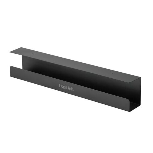 Placa de gestión de cables LogiLink, Negro