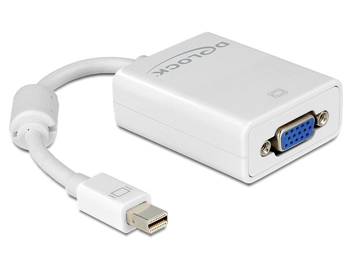 Adaptador Delock Mini DisplayPort a VGA, 0,18 m