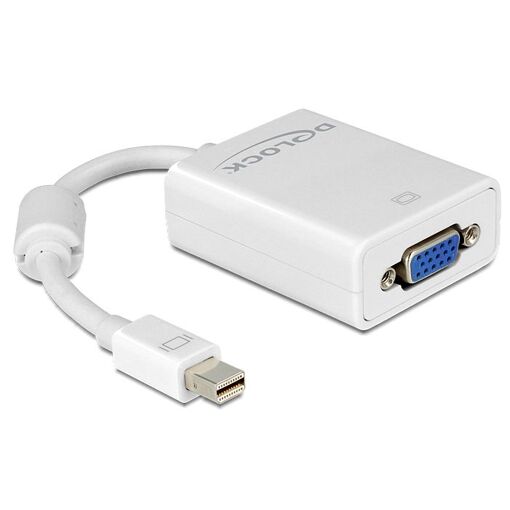 Delock Mini DisplayPort to VGA Adapter, 0.18m