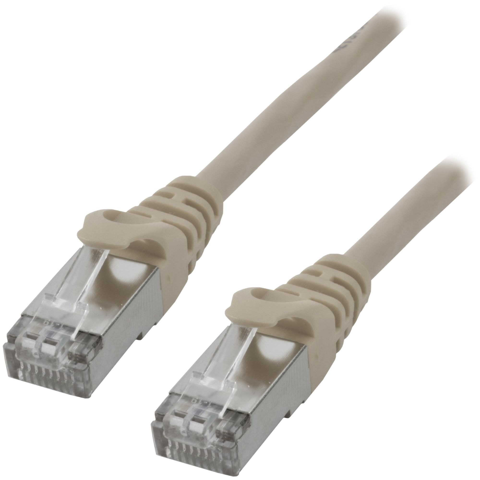 Cable de red MCL Samar 2m Cat6a S/FTP - Gris S/FTP (S-STP)
