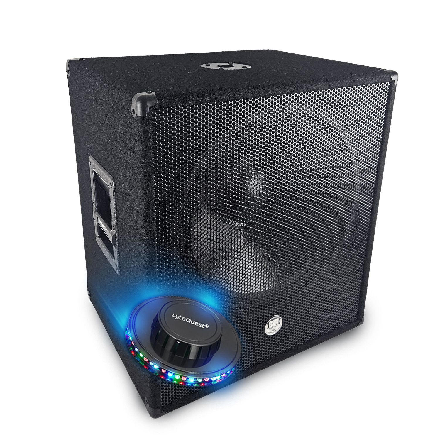 Bm Sonic BMS-SUB18-P 18" Passive Subwoofer - 1000W Max - 46cm Boom - Speakon + Jack 6.3mm + LED Light