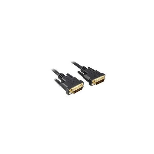 Câble Sharkoon 2m DVI-D vers DVI-D (24+1)