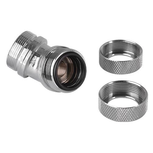 Thermaltake Chrome Cooling Tube (46mm x 36.6mm x 25mm, 1/4" Fittings)