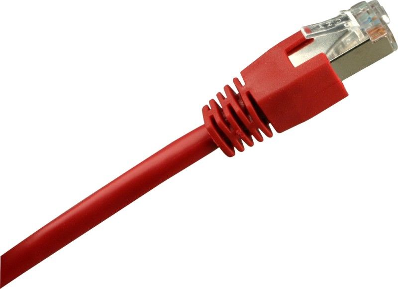 Sharkoon Cat5e SF/UTP (S-FTP) Ethernet Cable, 10m - Red