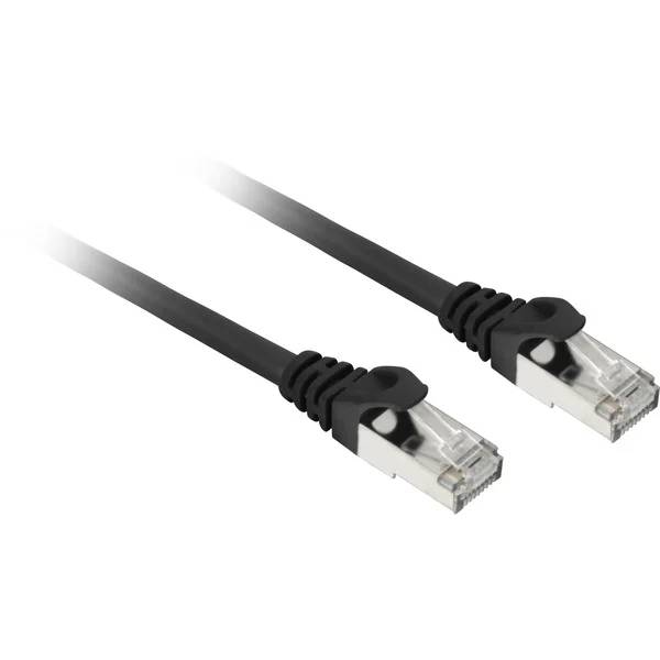 Sharkoon RJ-45 S/FTP Cat.7 Cable, Black, 3m