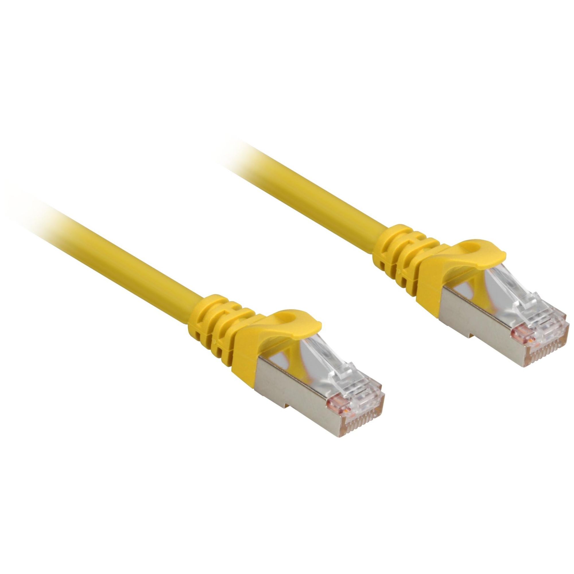 Sharkoon Cat.6a SFTP Cable, 10m, Yellow
