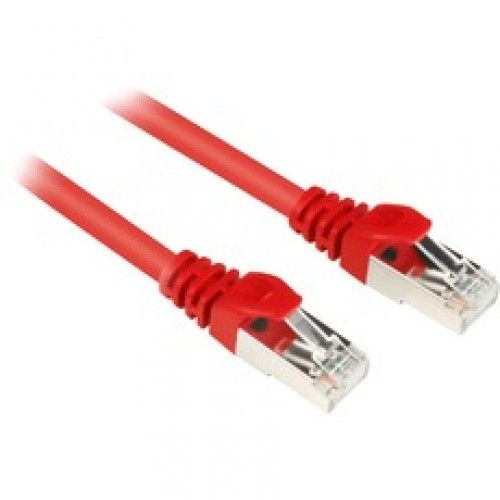 Sharkoon Cat.6/Cat.6 1.5m Network Cable - Red, 1.5m Cat6 SF/UTP (S-FTP)