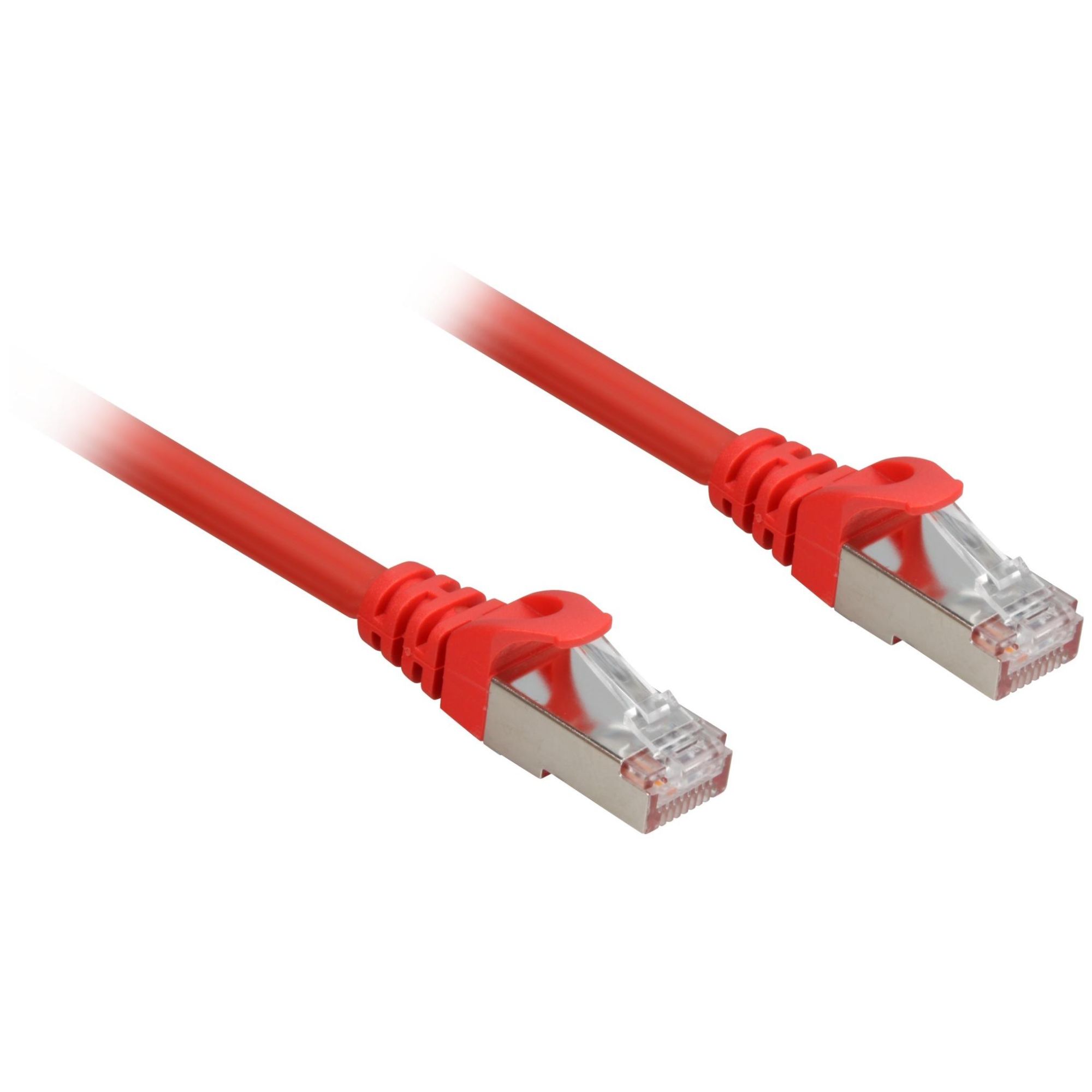 Sharkoon Cat.6a SFTP Cable, 3m, Red
