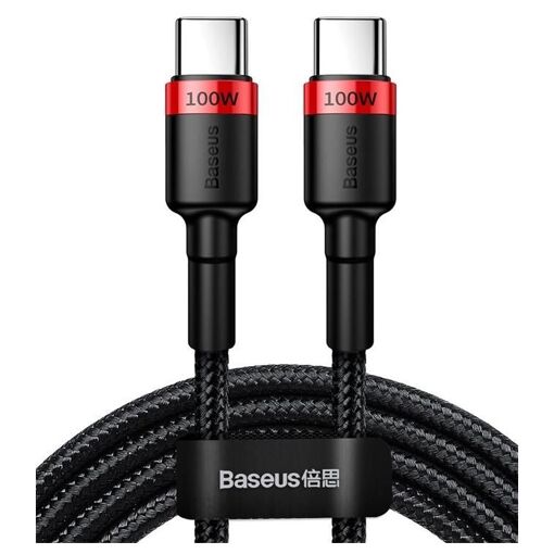 Cable USB C a USB C Baseus 2 m, Negro