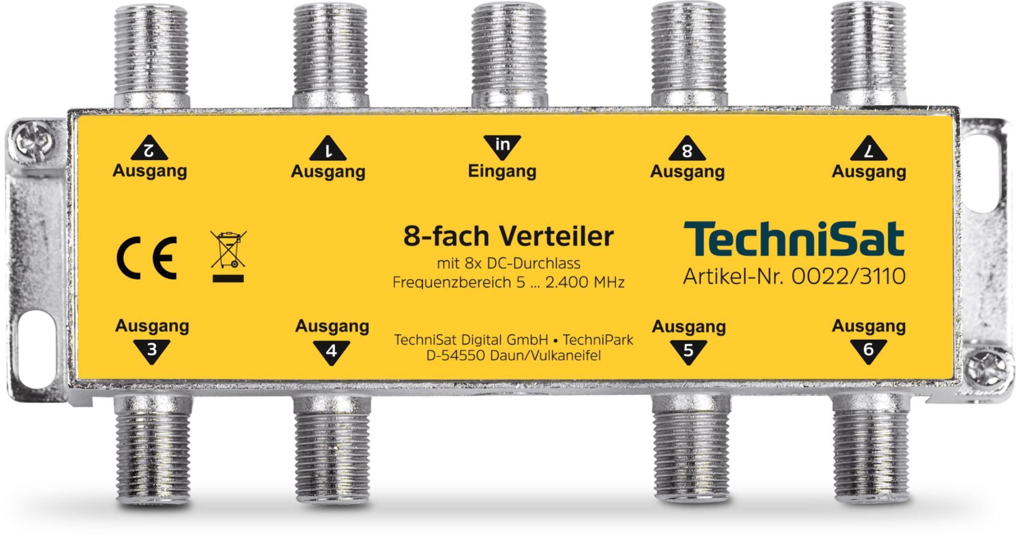TechniSat Cable Divider/Switch, 75 Ohm Impedance