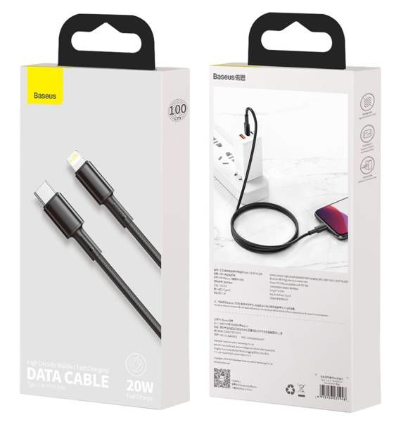 Baseus Lightning Cable 1m Black