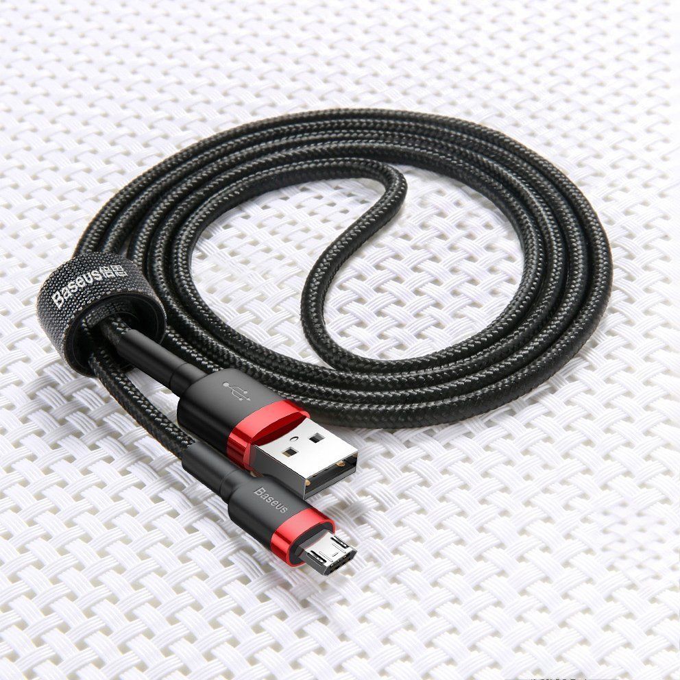 Baseus Cafule USB Cable 3m USB 2.0 A to Micro-USB A Black