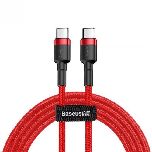Câble Baseus Cafule USB-C, 2 mètres, Noir Rouge