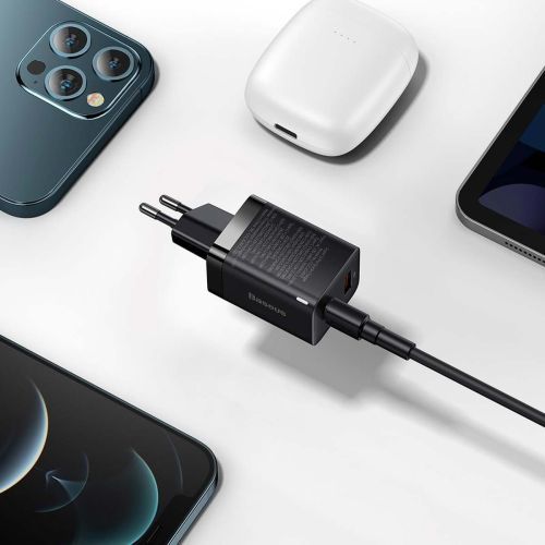 Baseus Super Si Pro Mini Fast Charger, PD 3.0, QC