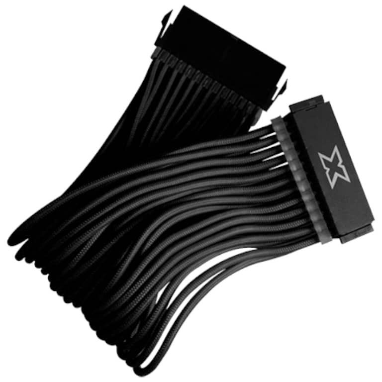 XIGMATEK iCable MB Extension Cable - 1x 24 Pins (Black)