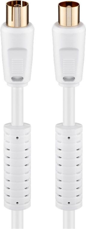 Goobay Coaxial Cable 5m White