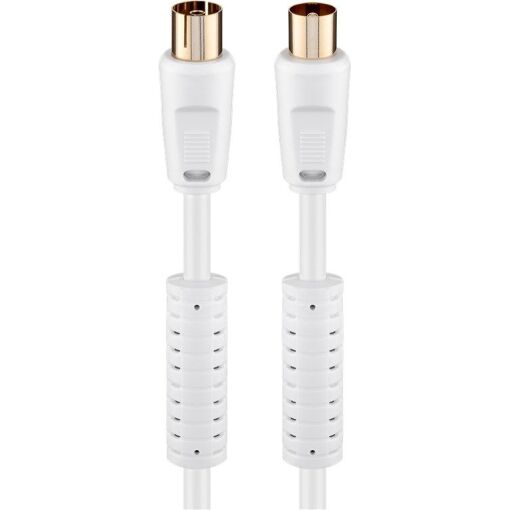 Goobay Coaxial Cable 5m White